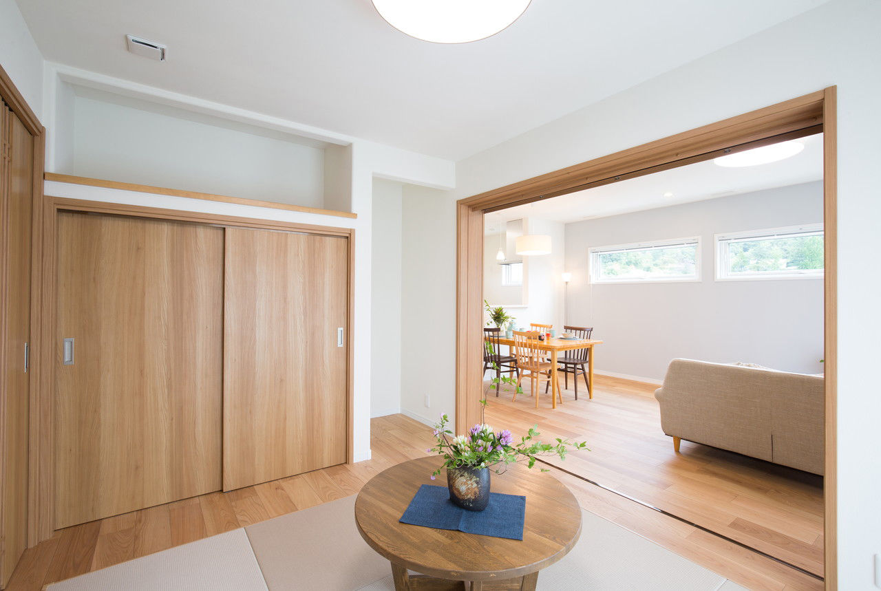 ヤマムラ（最上・村山エリア） 【新庄市／省令準耐火構造／全館空調／２世帯】家族７人の健やかな暮らしを実現した、全館空調システムの家の建築実例画像4