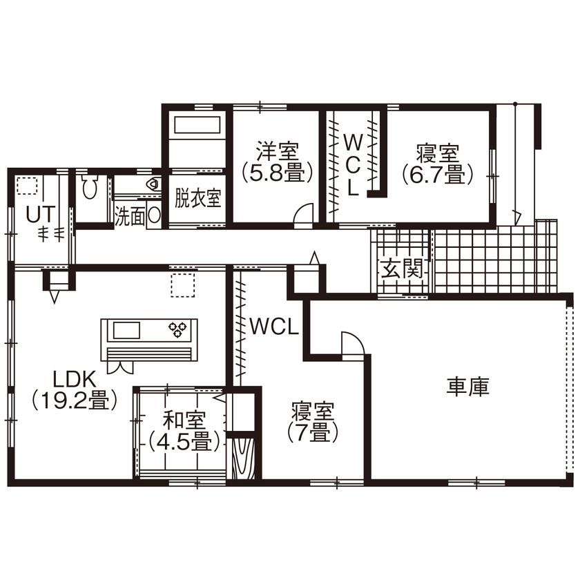 【SUUMO】 【3000万円台前半】富山県/平屋/4LDK/46.7坪《間取り図有》― 将来の介護にも備えた、ゆとりのある平屋 - セキ ...