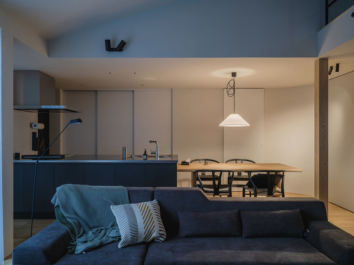 家元 3000万円台｜将来の暮らしを考慮し、快適な平屋に。照明も含めたトータルの空間デザインの建築実例画像3