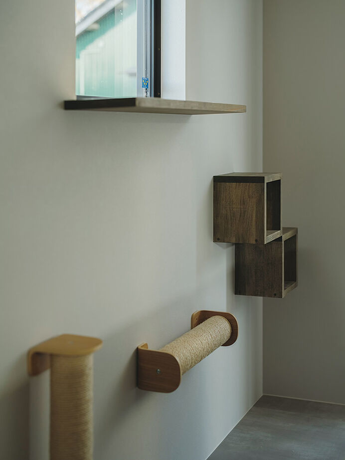 家元 3000万円台｜「お酒を嗜む」と「愛猫と快適生活」を平屋で叶える。キッチンカウンターにはビールサーバーの建築実例画像6