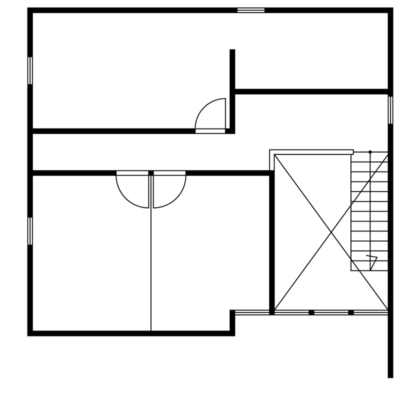 BEACON WORKS 【埼玉県/2000万円台/30坪台/建築家デザインの規格住宅】ギャラリー風の美しさ。家具・外構込み一貫施工の間取り図（3LDK）2階