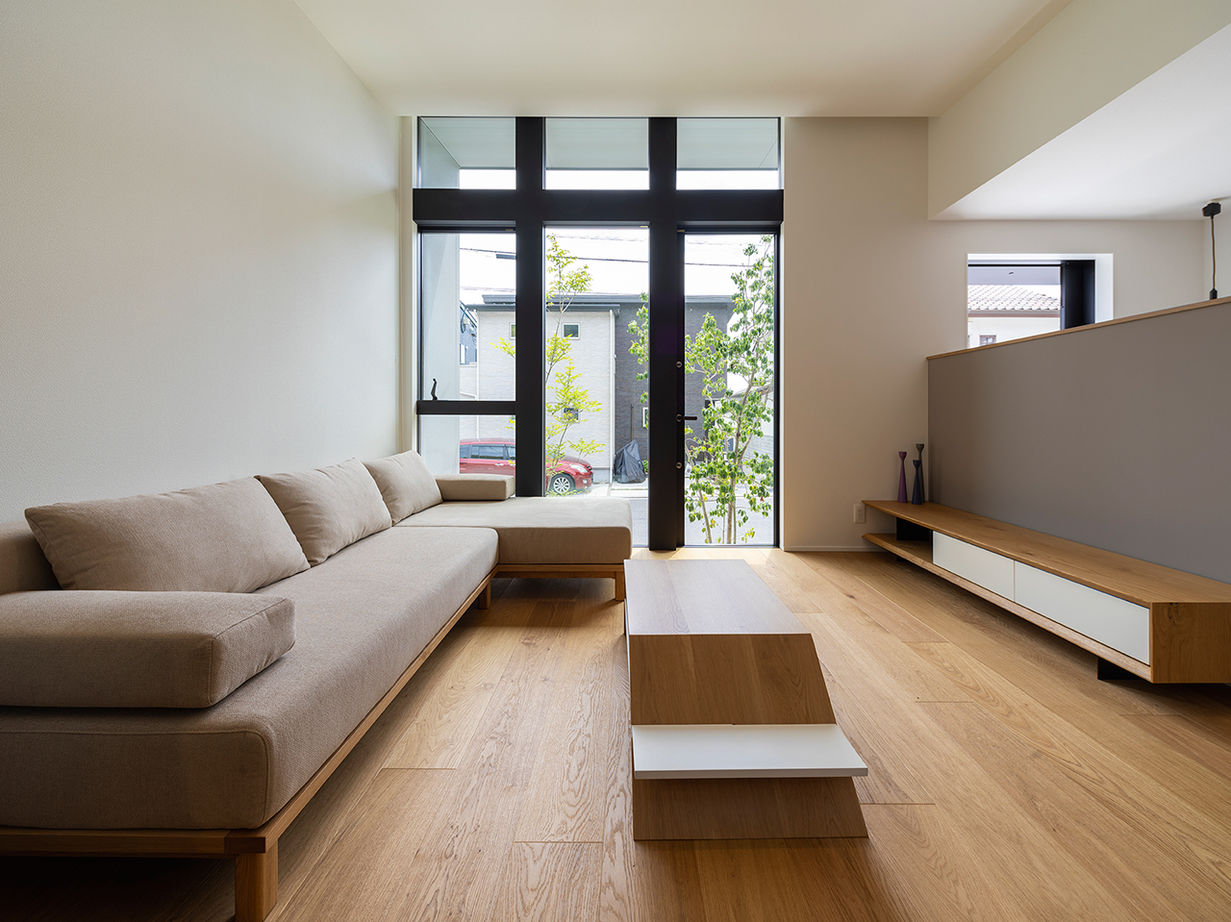 BEACON WORKS 【埼玉県/2200万円/延床25坪台/建築家デザインの規格住宅】家族がつながる平屋。家具・外構込み一貫施工の建築実例画像2