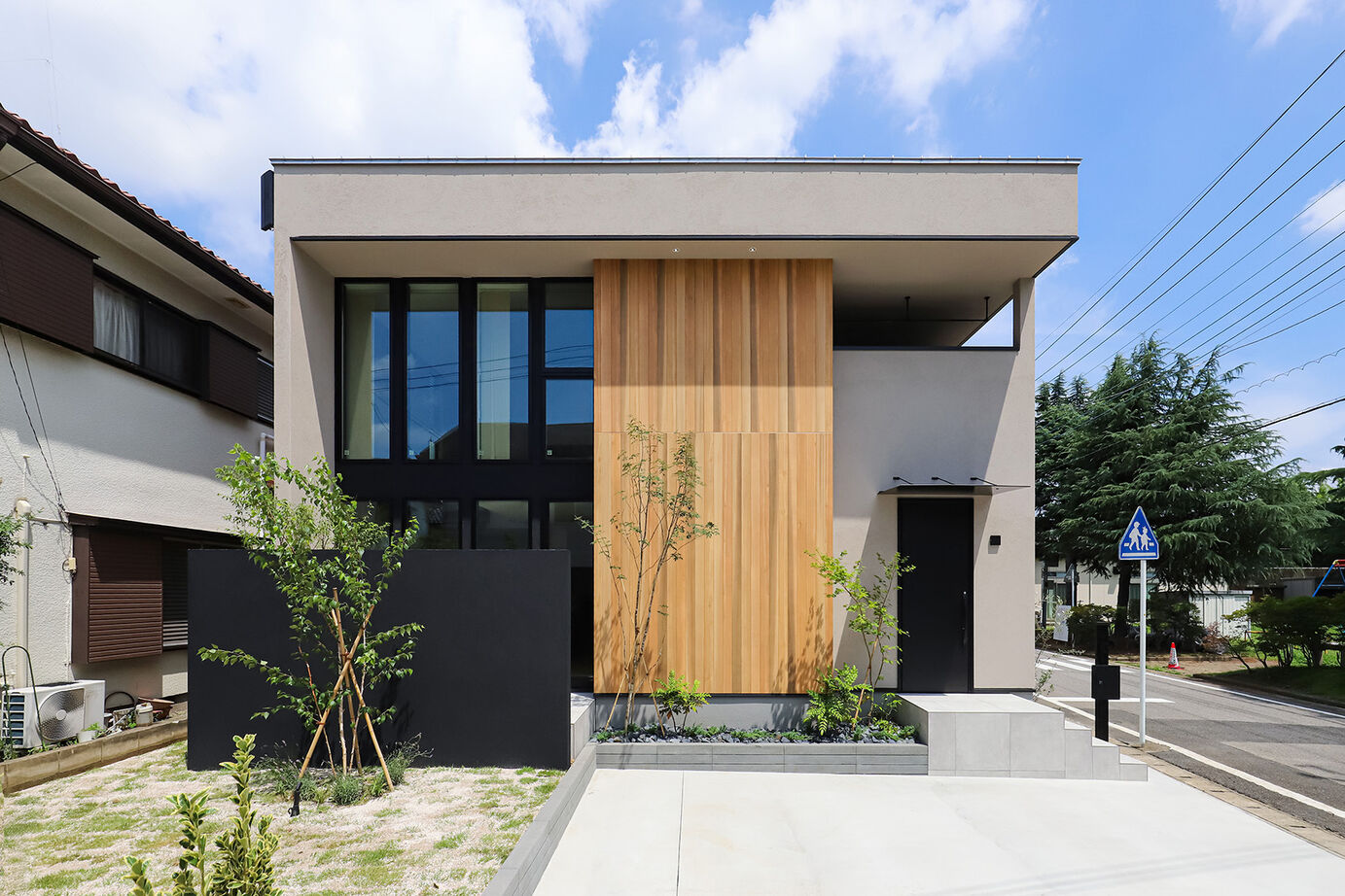 BEACON WORKS 【2700万円／吹抜／間取図】街角に映える、伸びやかなフォルムが美しい建築家デザインの規格住宅の建築実例画像