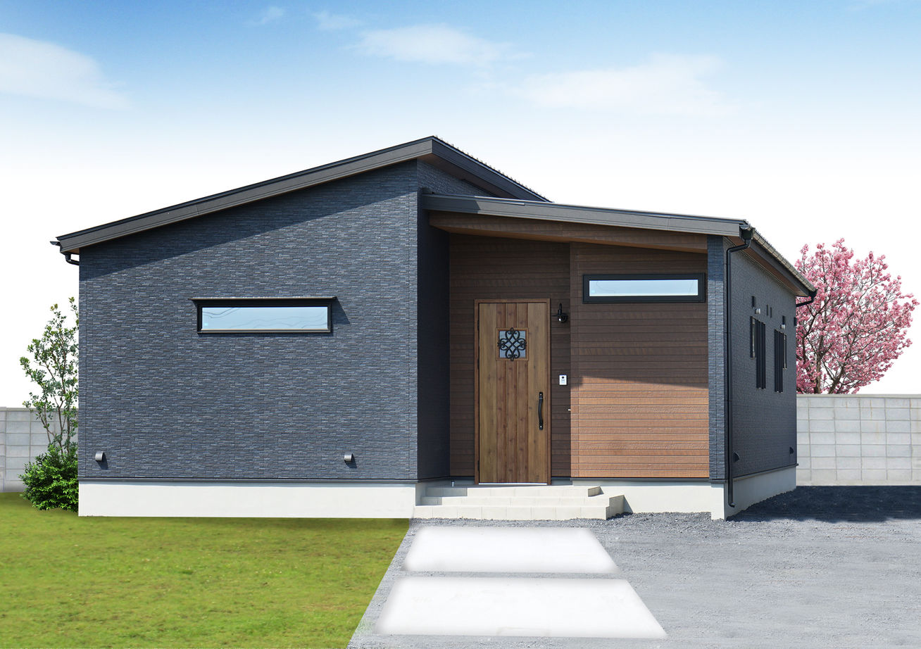 東建ビルダー 【栃木県/3LDK/29.15坪/平屋/2300万円】木目の勾配天井が目を惹く　アメリカンカントリースタイルの平屋の建築実例画像10