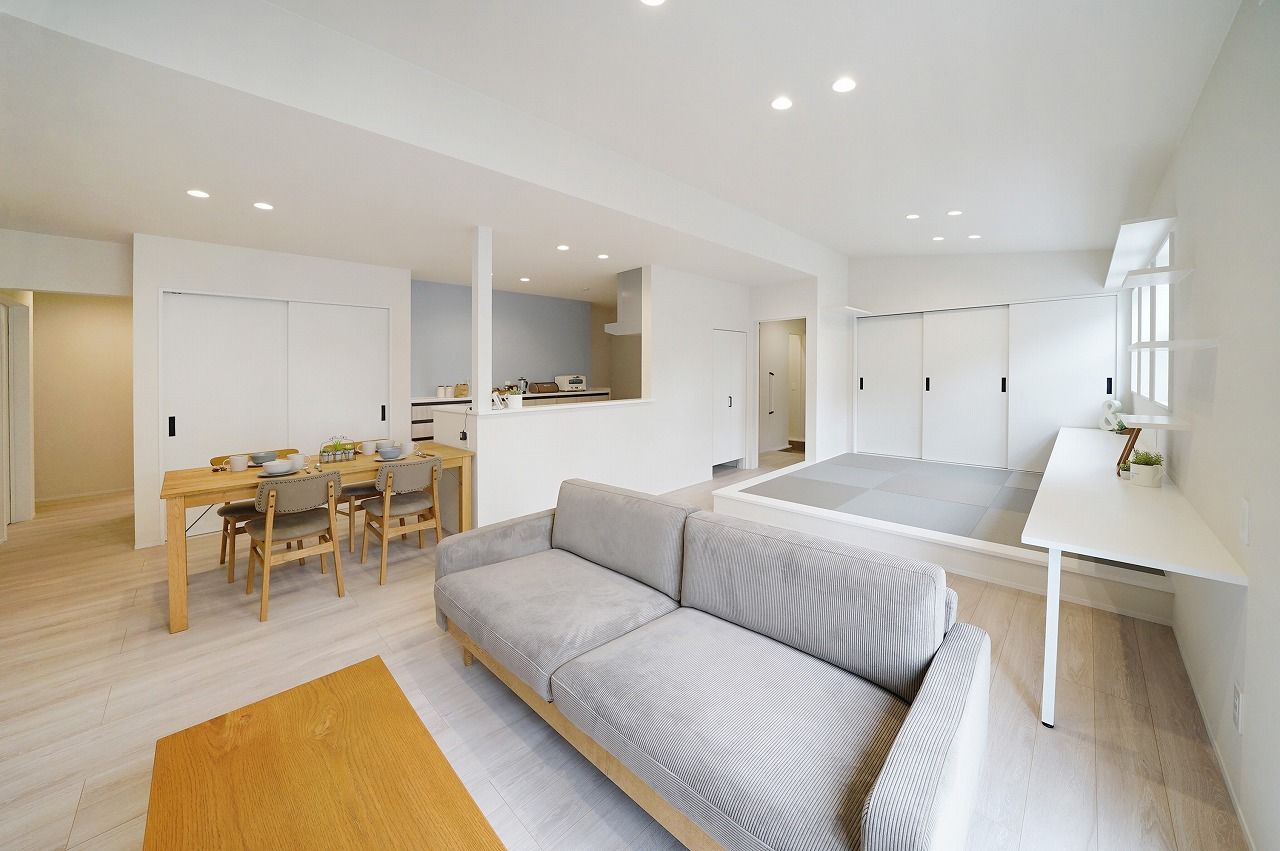 東建ビルダー 【足利市/3LDK/平屋/34坪/1800万円】ペット/愛猫と暮らす、北欧ナチュラルデザインのシンプルモダンな平屋の建築実例画像2