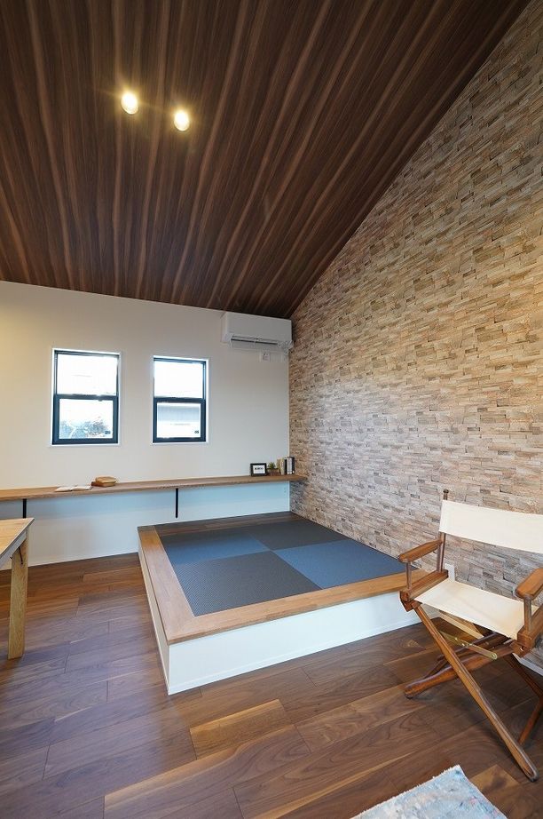 東建ビルダー 【太田市/3LDK/29.05坪/平屋/1900万円】勾配天井で開放的なリビング　ヴィンテージテイストがお洒落な平屋の建築実例画像8