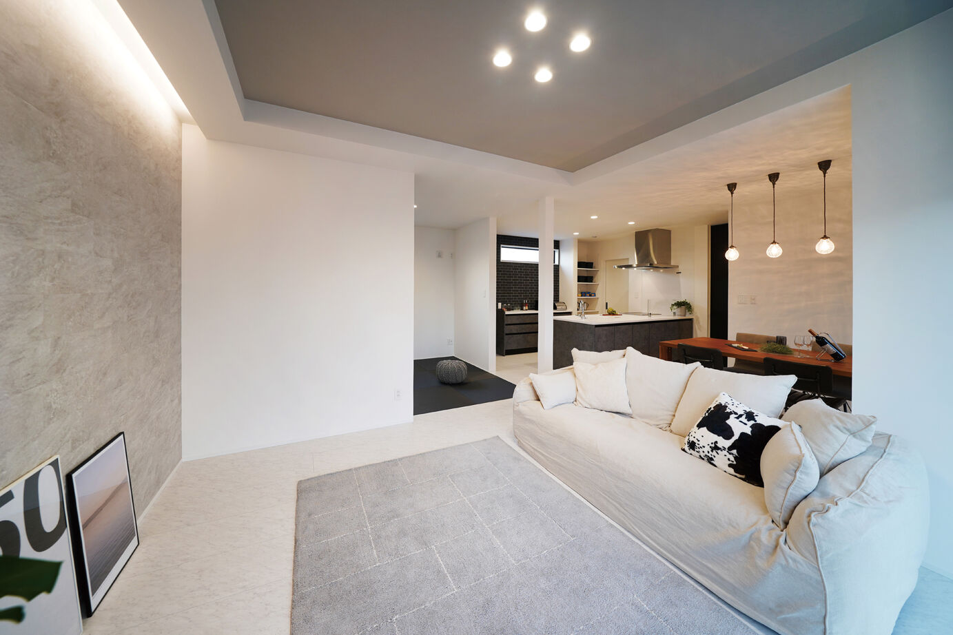 東建ビルダー 【足利市/4LDK/36.5坪/2500万円】プライベートを重視した空間設計とホテルライクデザインの住まいの建築実例画像5