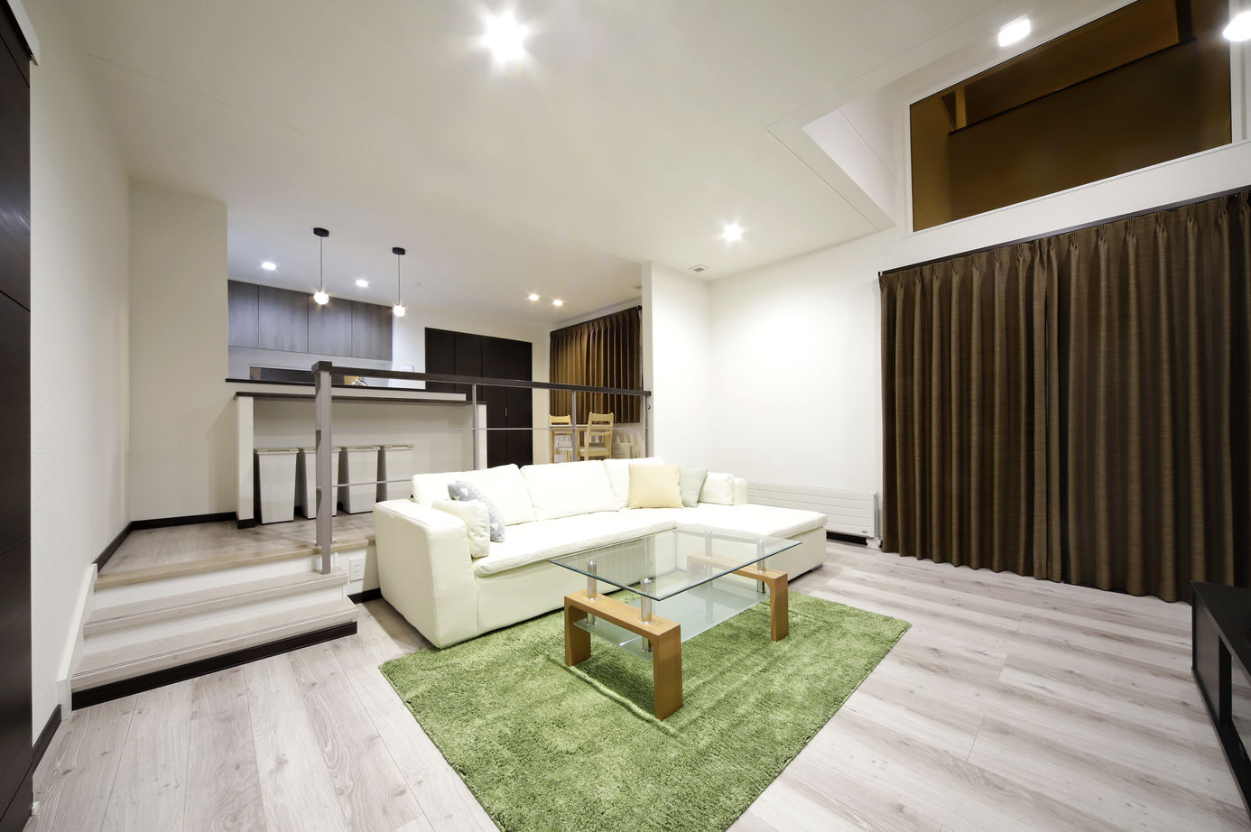 豊栄建設 【2000万円台/41坪/間取図】スキップフロアや半地下のフリースペース。高低差を巧みに使って叶えた理想の家の建築実例画像1