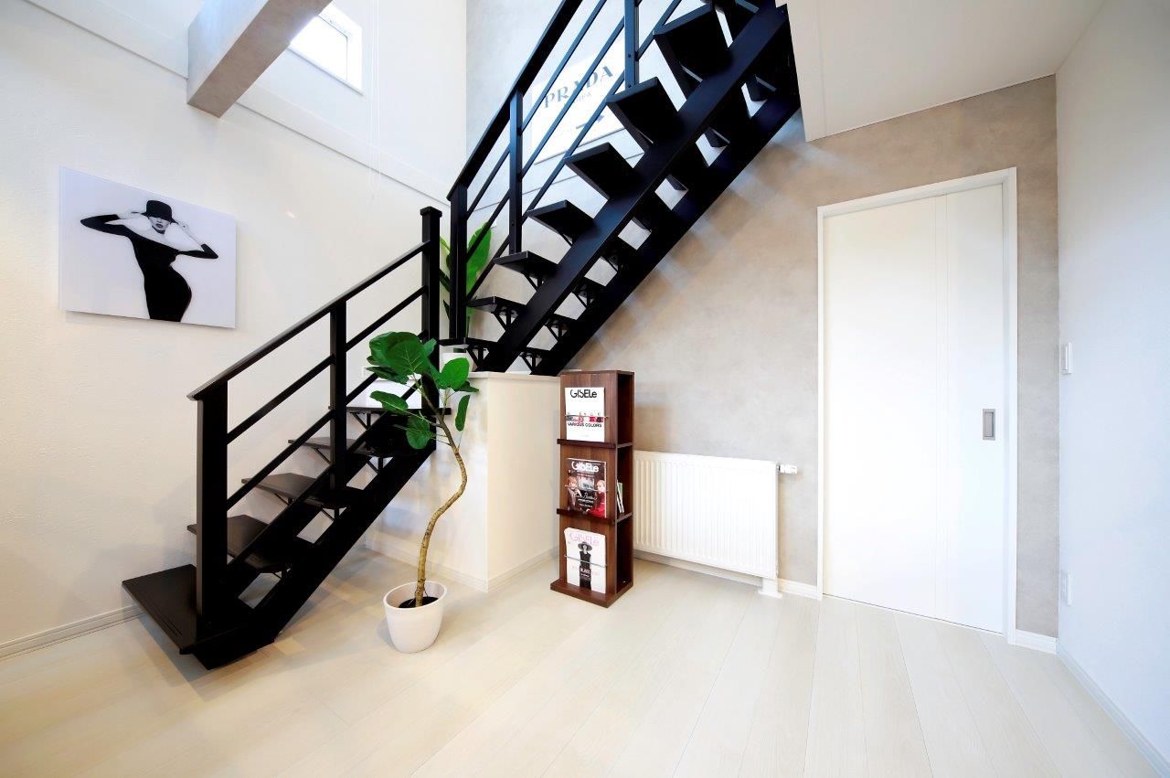 豊栄建設 【1000万円台／約33坪／間取図／吹き抜け】好きなものにとことんこだわった　家づくりの建築実例画像2