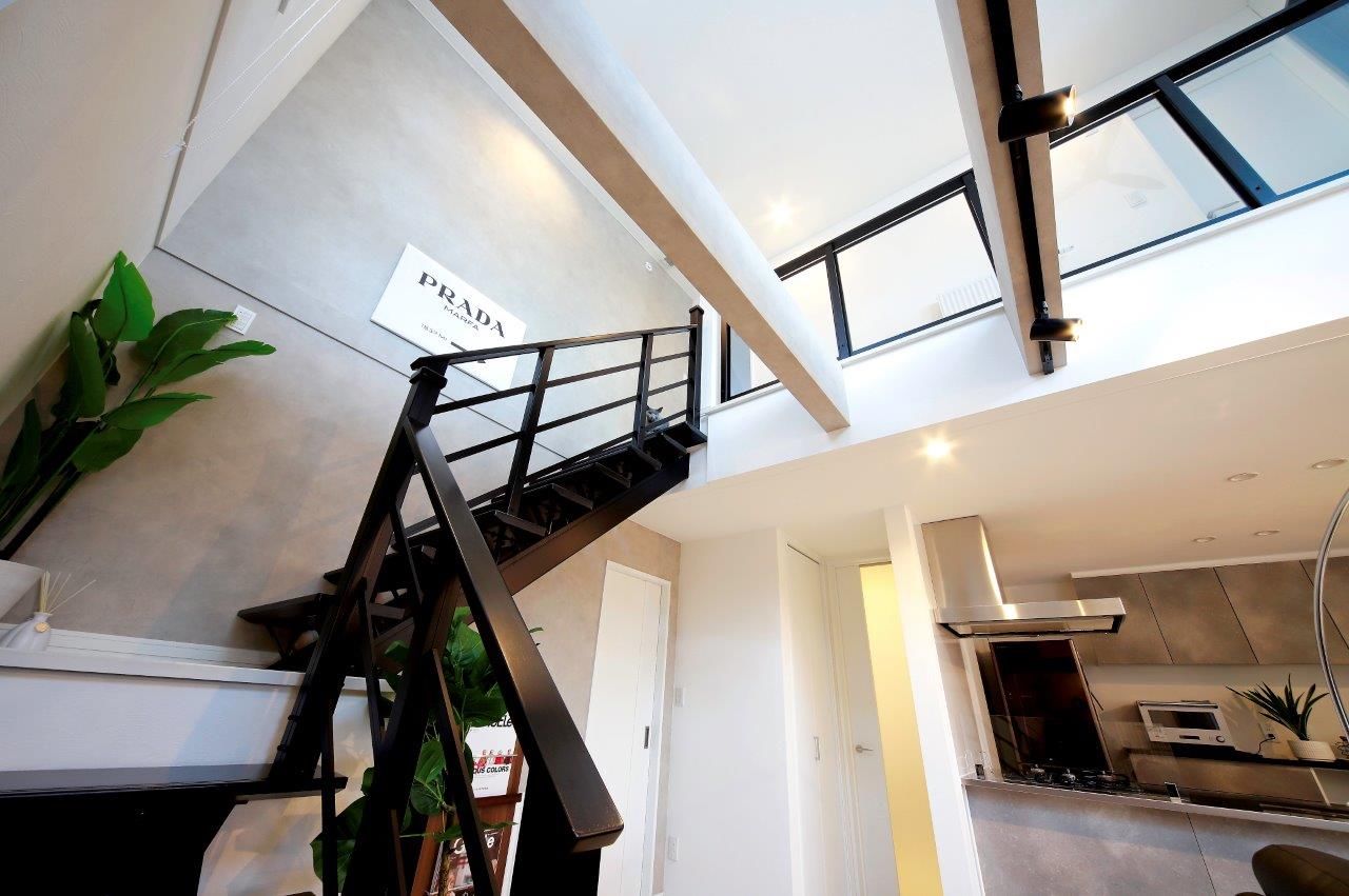 豊栄建設 【1000万円台／約33坪／間取図／吹き抜け】好きなものにとことんこだわった　家づくりの建築実例画像6