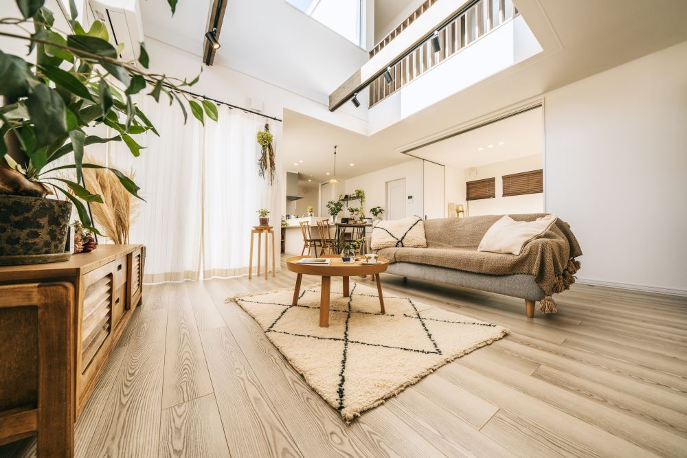 豊栄建設 【札幌市/吹抜け】「個」の時間も大切に過ごせる家族想いの住まいの建築実例画像