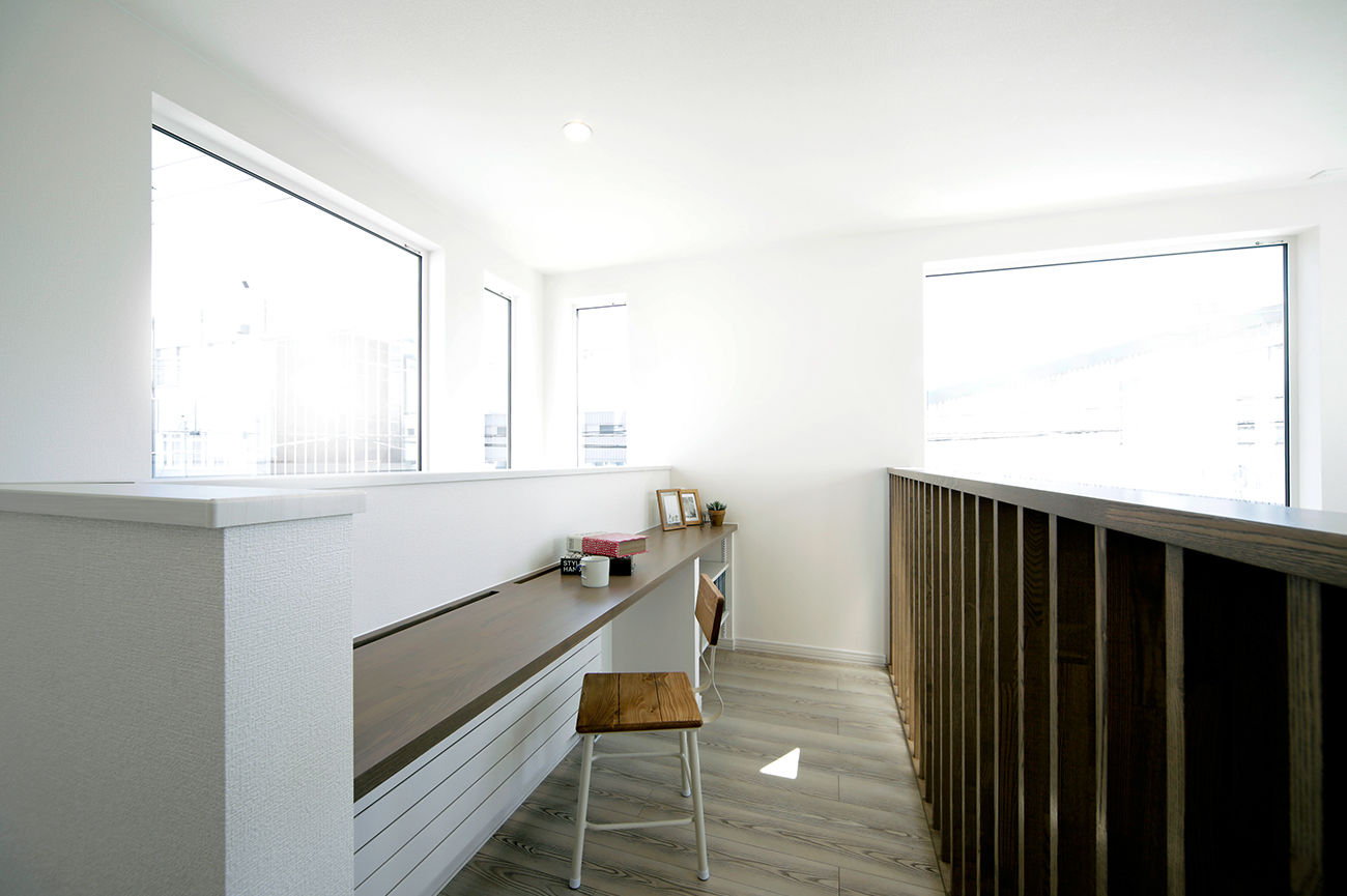 豊栄建設 【札幌市/吹抜け】「個」の時間も大切に過ごせる家族想いの住まいの建築実例画像8