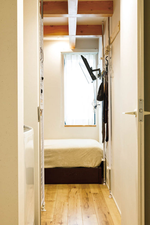 伊庭工務店 【6.7坪/1000万円台/間取り図有/狭小地/2階＋ロフト】驚愕の狭小地に「意外といい家、できちゃった！」の建築実例画像8