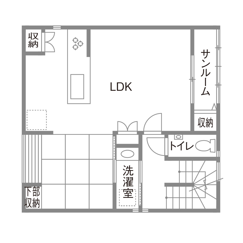 【SUUMO】 【21.2坪/2000万円台/間取り/3階建て/ビルトインガレージ】狭小なのに想像以上。おうち時間が好きになる家 - 伊庭工務 ...