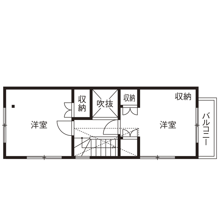 伊庭工務店 【35.1坪/2000万円台/間取り図有/3階建て/ビルトインガレージ】おしゃれ＆東京ゼロエミ仕様で省エネ性も◎の間取り図（3LDK）3階