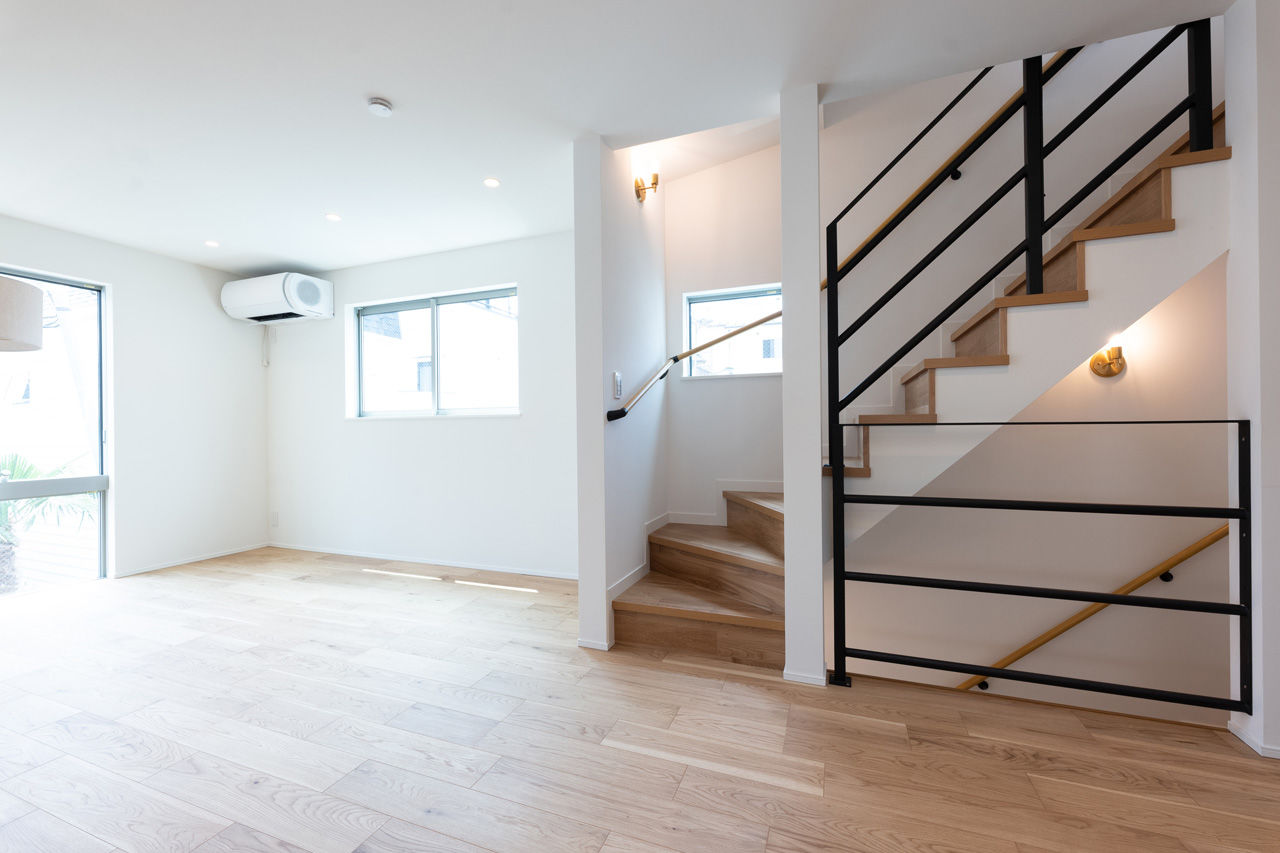 伊庭工務店 【35.1坪/2000万円台/間取り図有/3階建て/ビルトインガレージ】おしゃれ＆東京ゼロエミ仕様で省エネ性も◎の建築実例画像3