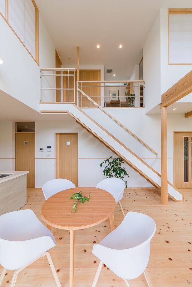 いばらきの家 茨城県南木造住宅センター 素足で暮らす家　～MUKU　無垢～の建築実例画像3