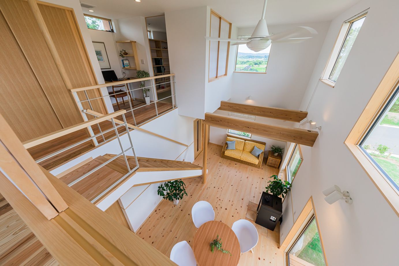 いばらきの家 茨城県南木造住宅センター 素足で暮らす家　～MUKU　無垢～の建築実例画像5