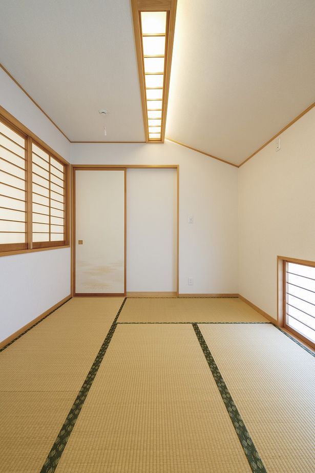 いばらきの家 茨城県南木造住宅センター 【2500万円台/間取りあり/38坪】ダイナミックな勾配天井の開放感が心地いい、家族と共に歩む木の住まいの建築実例画像8