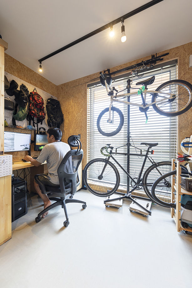 いばらきの家 茨城県南木造住宅センター 【2500万円～2999万円／家事動線／38坪／間取図有】空間を包み込む木の心地よさ。洗練の造作家具で暮らす家の建築実例画像6