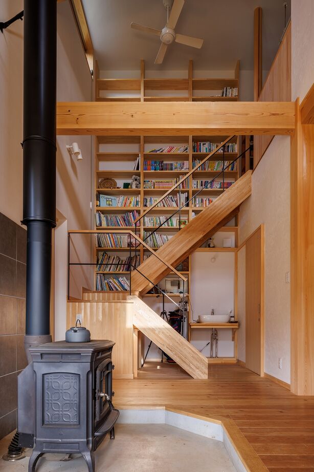 いばらきの家 茨城県南木造住宅センター 【3500～3999万円／四季を取り込む開放感／45.2坪／間取図有】木のぬくもりを感じる自然の恵みを享受する家の建築実例画像4