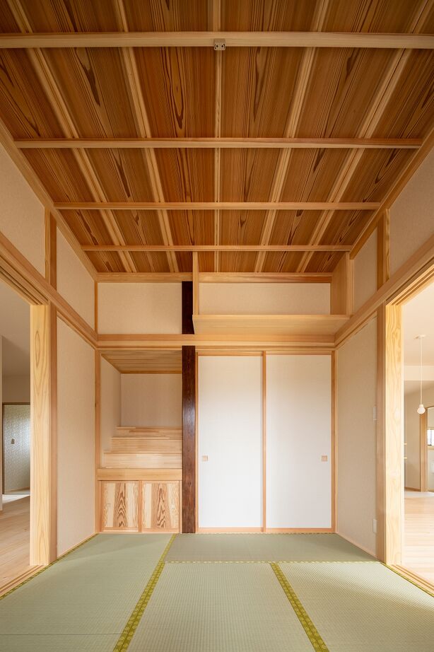 いばらきの家 茨城県南木造住宅センター 【3500～3999万円／和風／平屋／52.9坪／間取図有】本格的な和風建築。匠の技術力で叶えた伝統美溢れる家の建築実例画像4