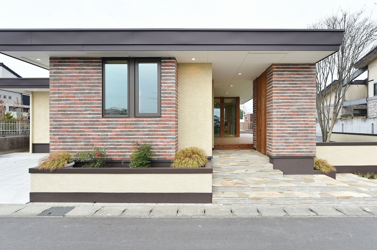 オーガニックハウス／イデアデザインハウス 【29坪】家の「内と外をゆるやかにつなげる」平屋の住まいの建築実例画像2