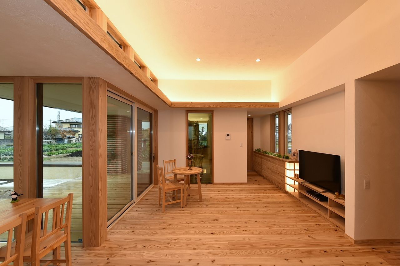 オーガニックハウス／イデアデザインハウス 【29坪】家の「内と外をゆるやかにつなげる」平屋の住まいの建築実例画像5