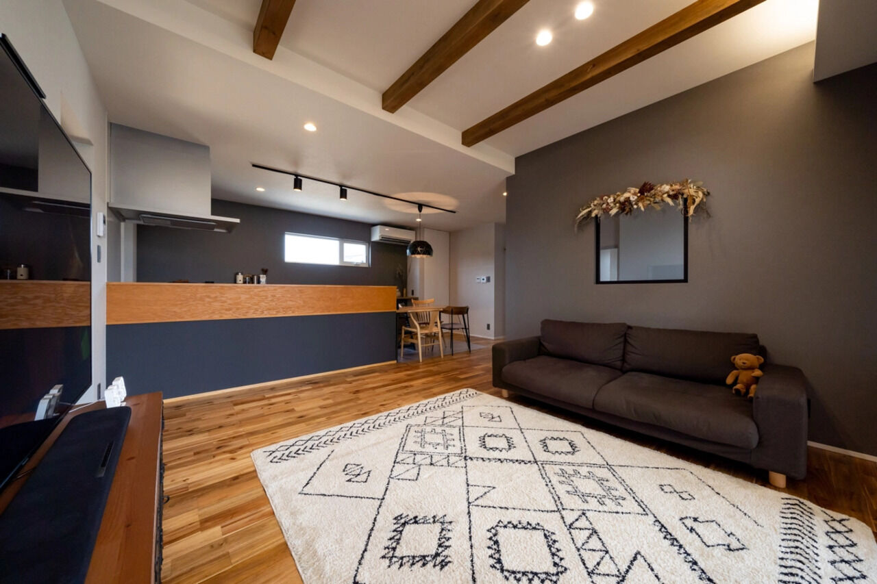 竹並建設 【平屋/高気密・高断熱】広々テラスの平屋の建築実例画像2