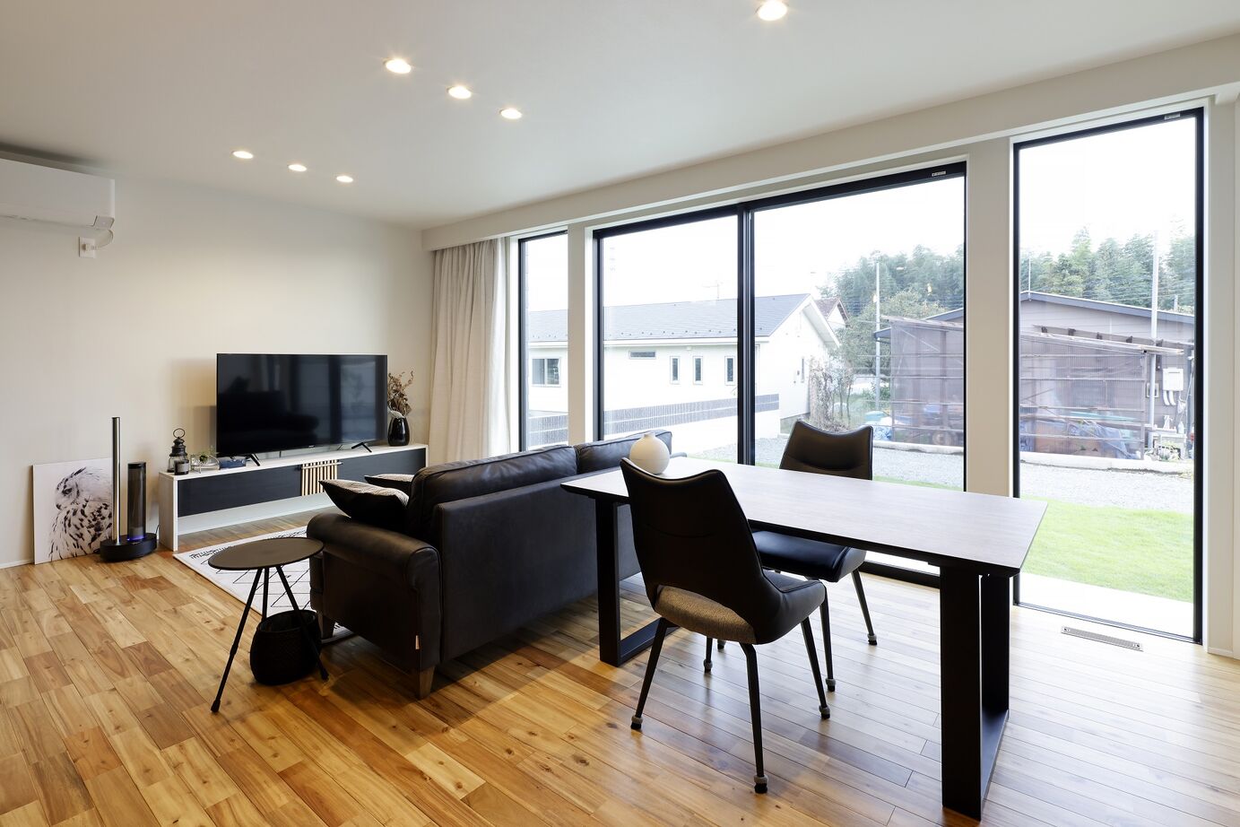 竹並建設 暖かく自然を感じられる平屋の家の建築実例画像2