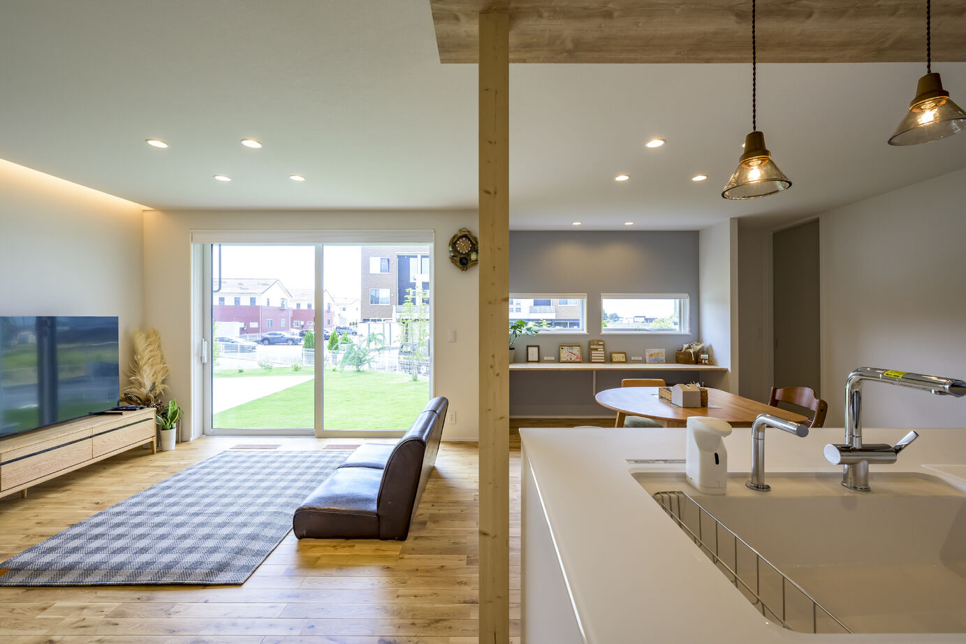 竹並建設 効率的で無駄なくシンプルに暮らす平屋の建築実例画像3