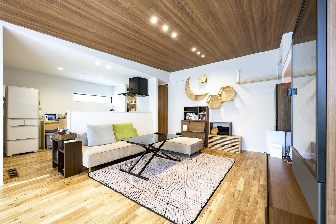 竹並建設 猫と暮らす回遊きでる平屋の建築実例画像2