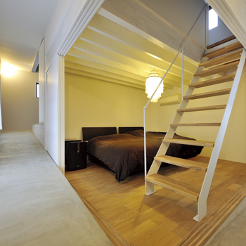 愛三 【4000万円台/RC造/3階建て】全長70mのスロープで移動できるスパイラルスロープの家。RC造で住み心地も快適の建築実例画像5