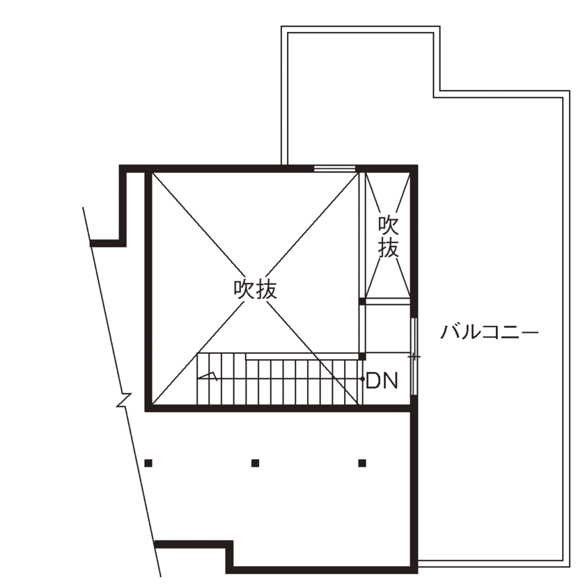 東宝ホーム　広島 【3000万円台/間取り図あり/収納充実】開放的だけど落ち着く大人の空間づくり。断熱性能で静かで快適な家にの間取り図（3LDK）屋上