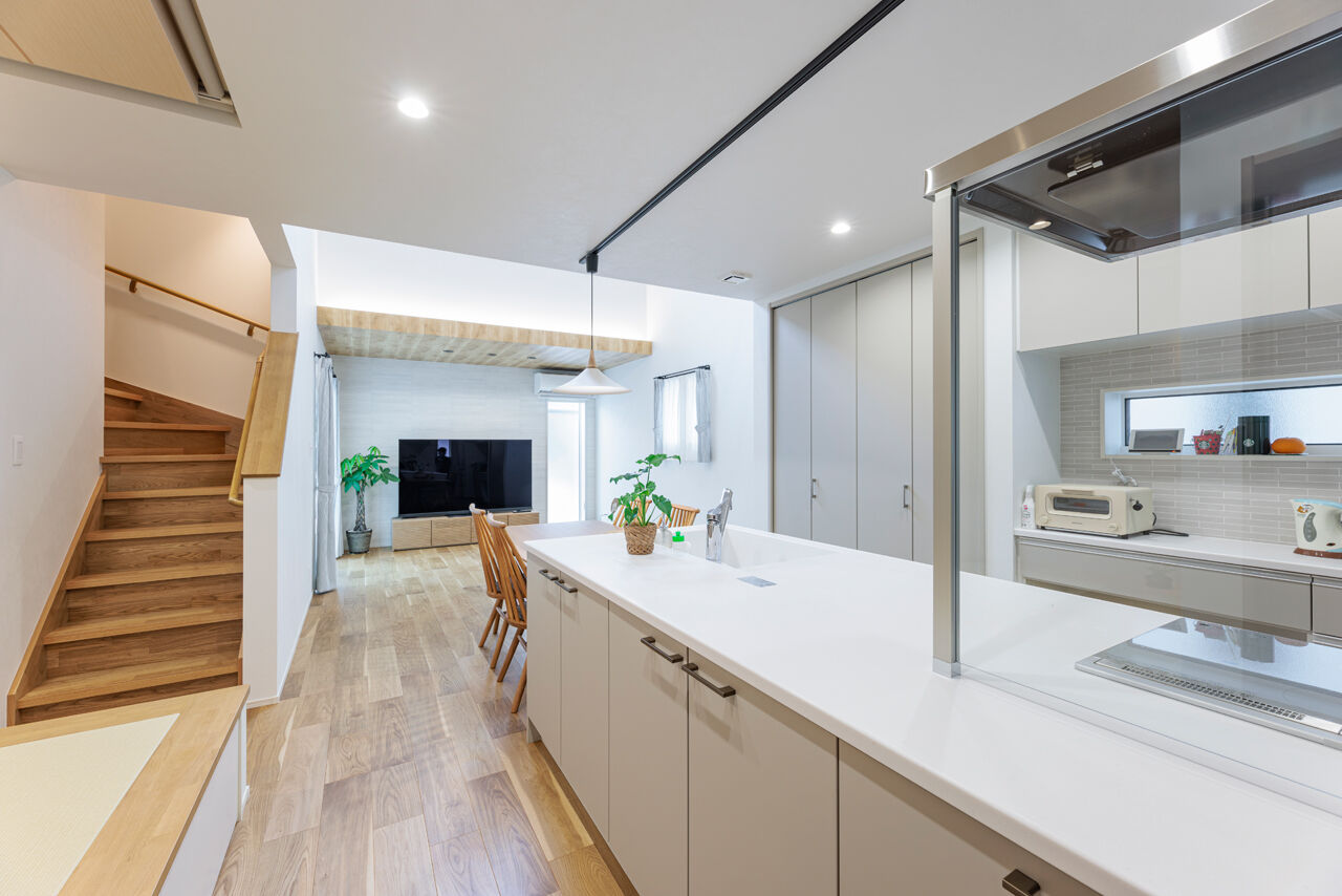 東宝ホーム　広島 プライバシーを守りながら伸び伸び暮らせる。技ありのアイディア盛りだくさんの建築実例画像4