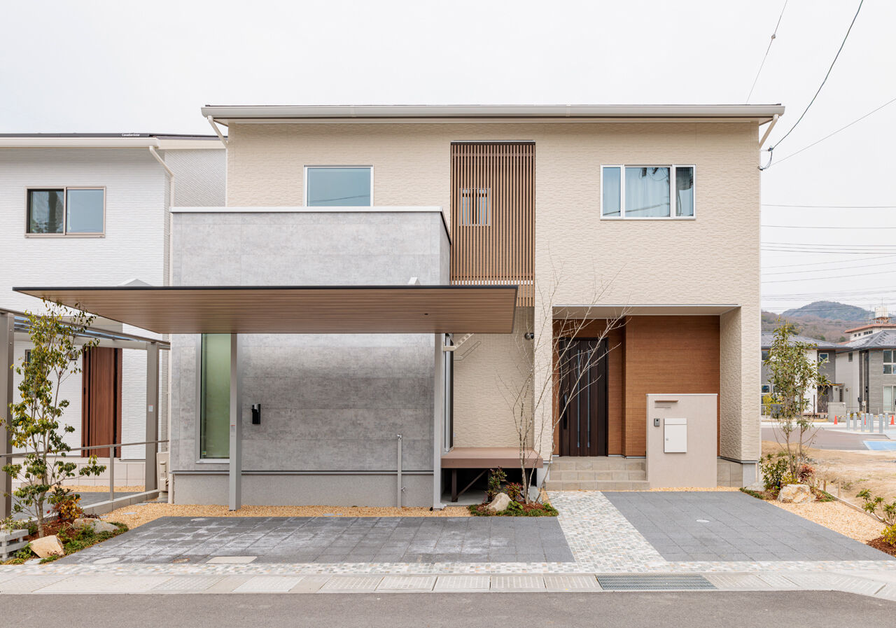 東宝ホーム　広島 プライバシーを守りながら伸び伸び暮らせる。技ありのアイディア盛りだくさんの建築実例画像7