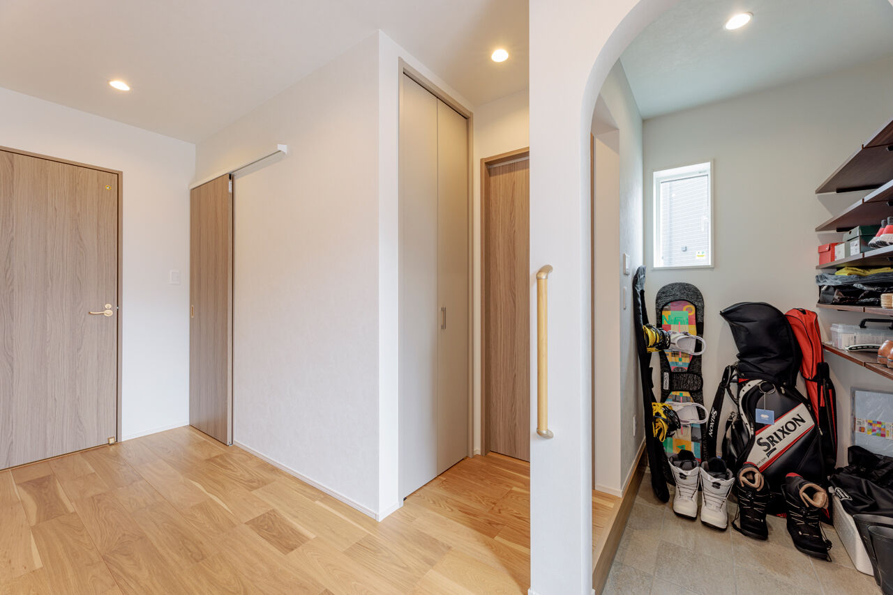 東宝ホーム　広島 プライバシーを守りながら伸び伸び暮らせる。技ありのアイディア盛りだくさんの建築実例画像8