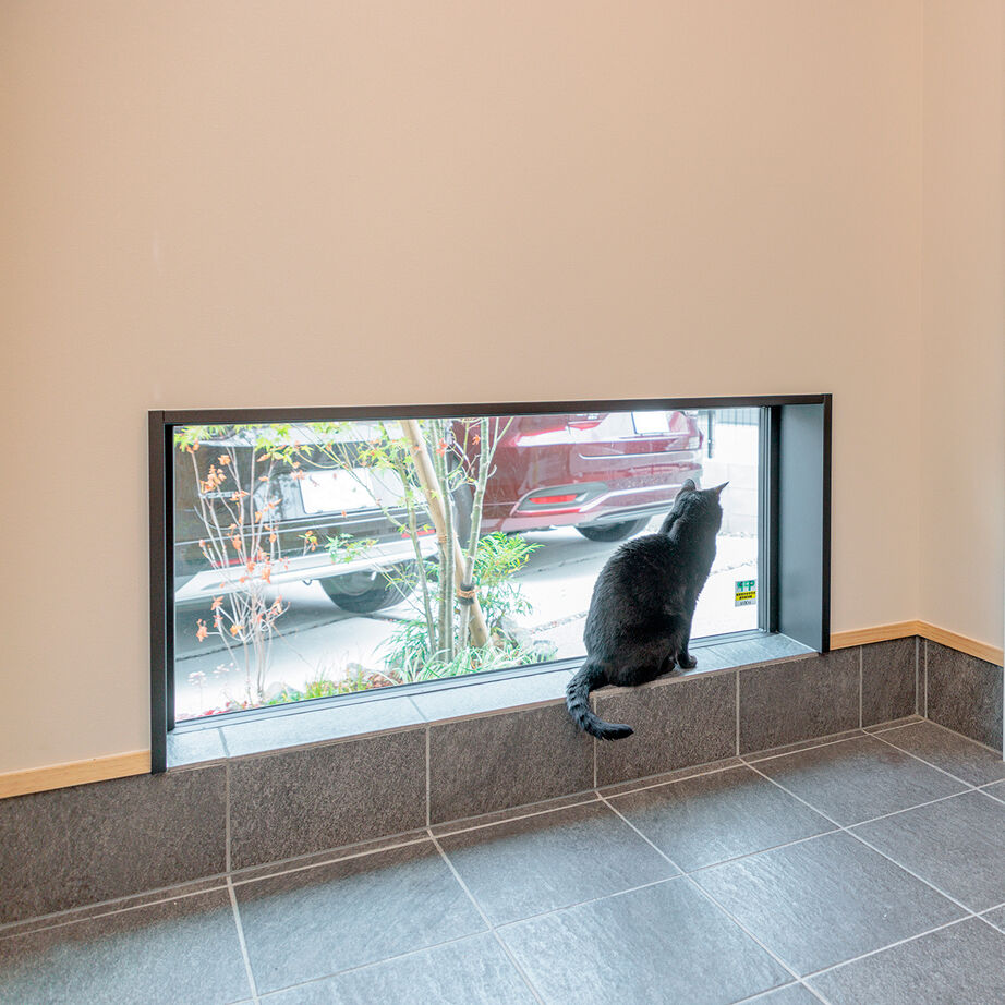 東宝ホーム　広島 猫も家族も心地いい。抜群の家事動線で、今も年をとってからも暮らしやすい平屋の家の建築実例画像2