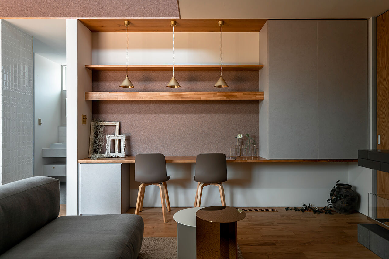 R+house 松江・鳥取・米子・倉敷北 【緑光角の邸宅】角地を活かしたプライベート空間/2階建て約51坪の建築実例画像5