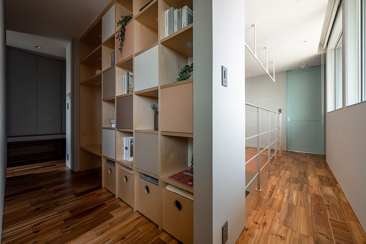 R+house 松江・鳥取・米子・倉敷北 【緑光角の邸宅】角地を活かしたプライベート空間/2階建て約51坪の建築実例画像6