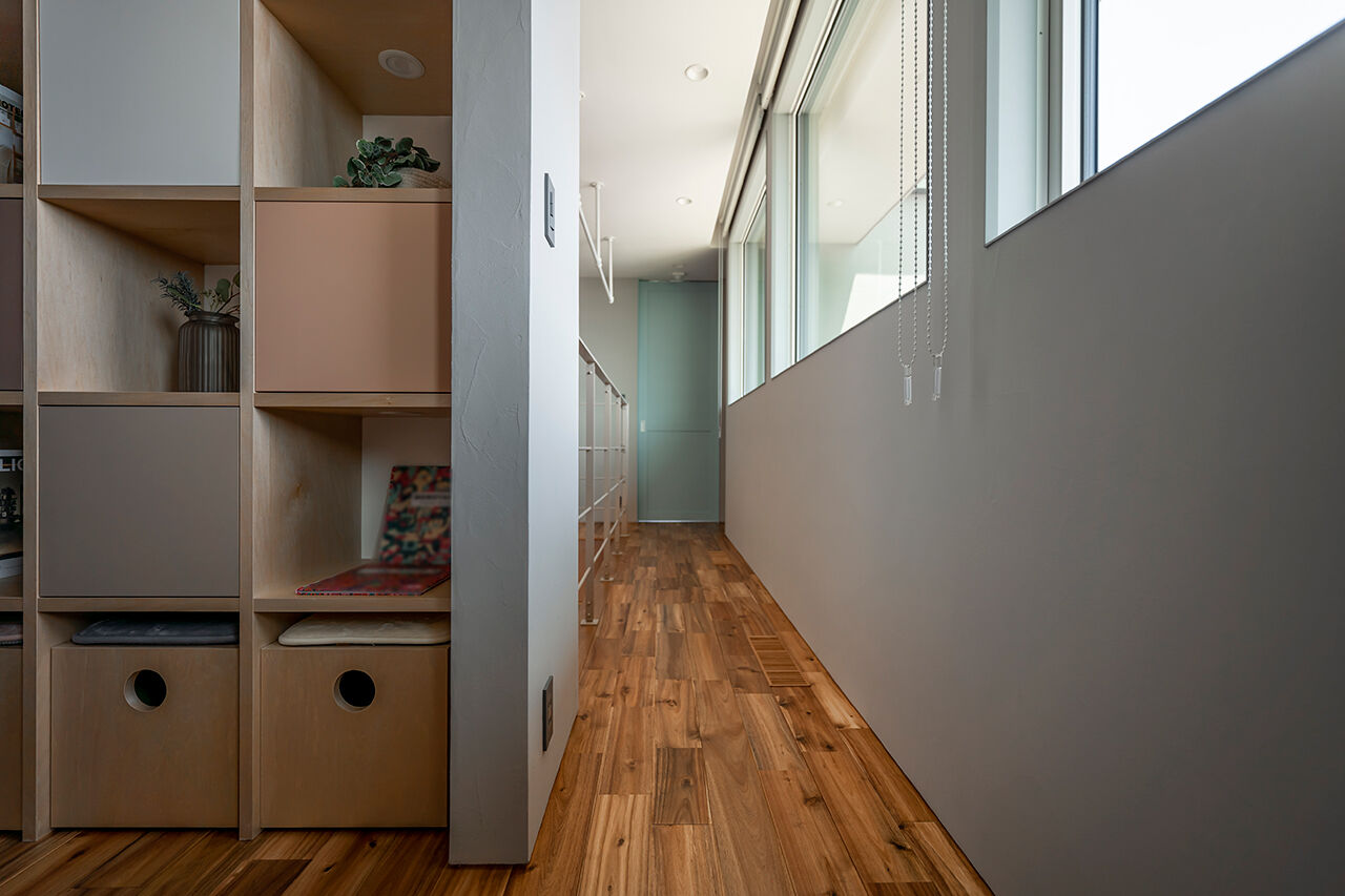 R+house 松江・鳥取・米子・倉敷北 【緑光角の邸宅】角地を活かしたプライベート空間/2階建て約51坪の建築実例画像7