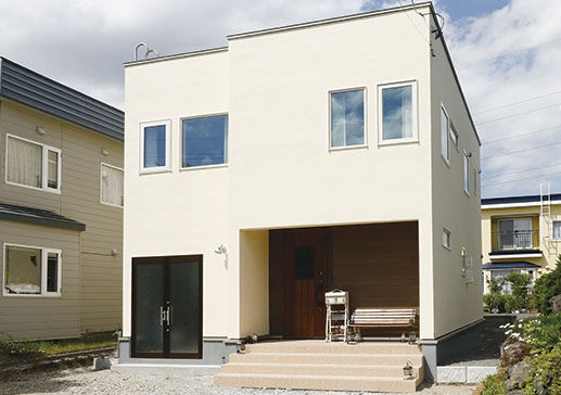 ロゴスホーム 手作り家具が映える2階空間　１階には念願のホビールームの建築実例画像6