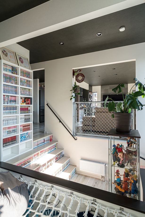 ロゴスホーム 【北海道/旭川市/４LDK/ビルトインガレージ】アウトドア気分を楽しめる遊びごごろのある家の建築実例画像5