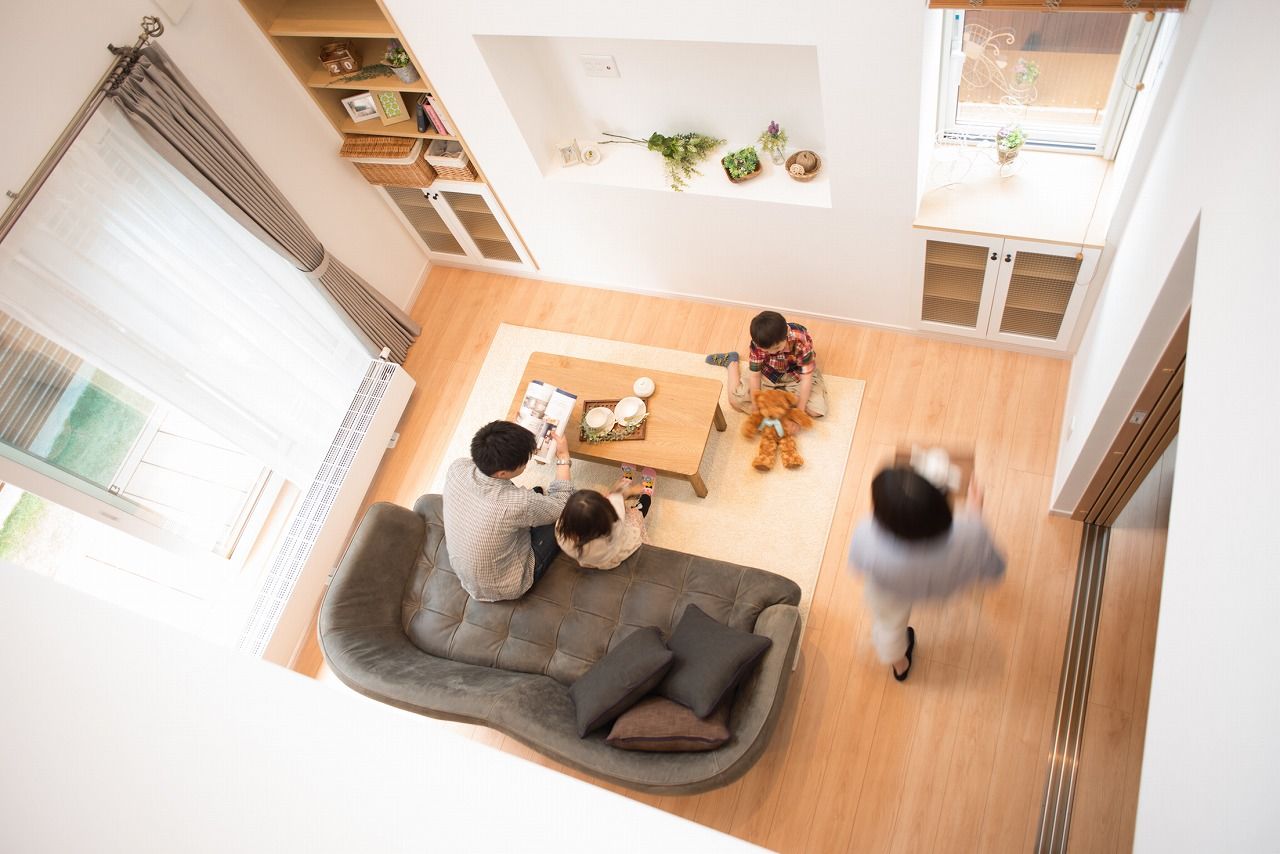 ロゴスホーム 【間取図/４LDK】お庭のある暮らしを楽しむナチュラルカントリーな家の建築実例画像3