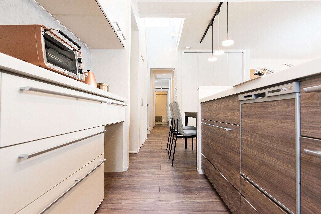 ロゴスホーム 【苫小牧市/間取図/４LDK/家事動線】ホテルのように上質で、高級感漂う家の建築実例画像3