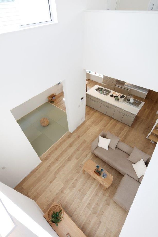 ロゴスホーム 【2000万円台/間取図/４LDK/吹き抜け】ミドリの似合うナチュラルモダンな家の建築実例画像2