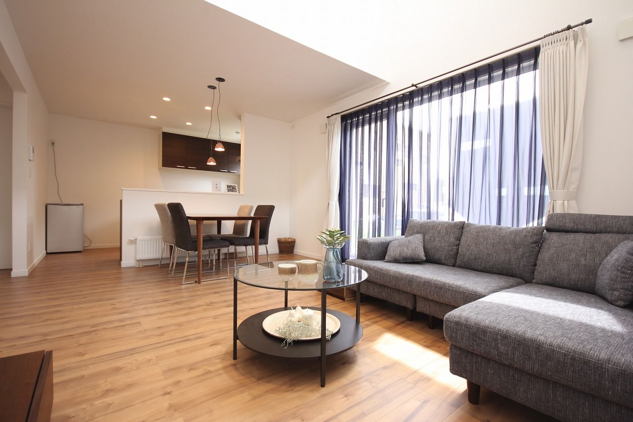 ロゴスホーム 【2000万円台/間取図/４LDK/38坪】落ち着きのあるナチュラルモダンスタイルの家の建築実例画像1