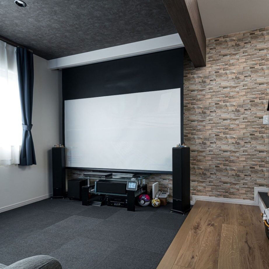 ロゴスホーム 【北海道/旭川市/約34坪/ホームシアター】趣味やこだわりを取り入れた、建ってからもずっと楽しいが続く家の建築実例画像3