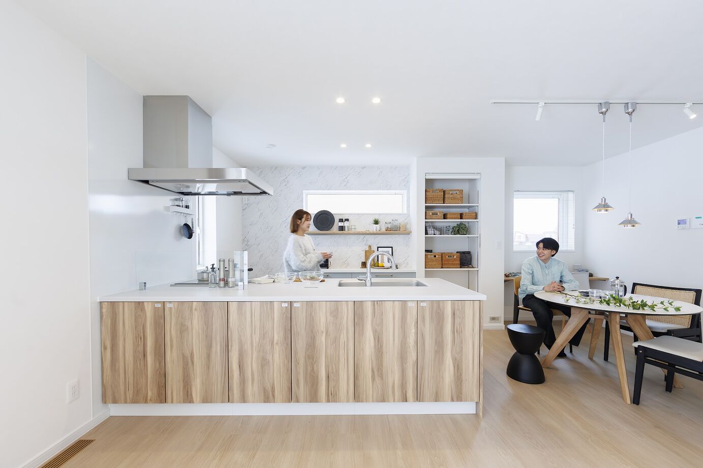 ロゴスホーム 【北海道/名寄市】ホテルライク×快適動線。美しく暮らす家の建築実例画像