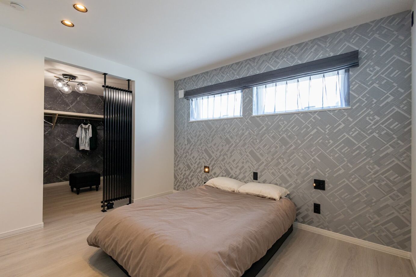 ロゴスホーム 【帯広市】モノトーンが織りなす洗練空間。光と影が魅せる大人の住まい。の建築実例画像8